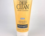 Neutrogena Deep Clean Oil Free Beta Hydroxy Cream Cleanser 7 Ounces - $11.60