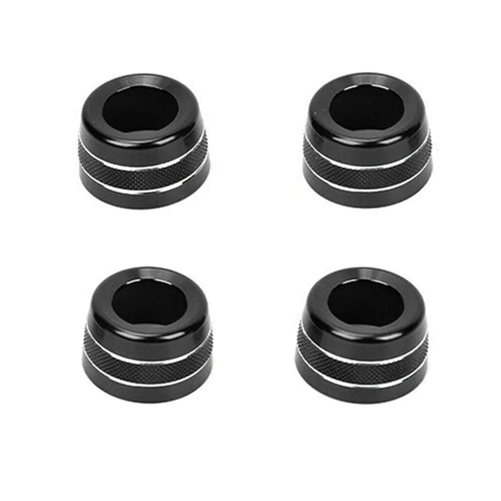 Black Aluminum AC Air Conditioner Vent Rings for Ford Bronco Sport 2021+ - £16.71 GBP