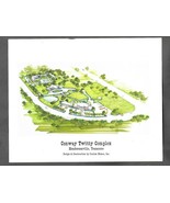 Vintage CONWAY TWITTY COMPLEX Twitty City Construction Rendering 8 x 10 ... - £46.51 GBP
