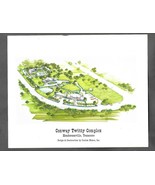 Vintage CONWAY TWITTY COMPLEX Twitty City Construction Rendering 8 x 10 ... - $1,111.87 MXN
