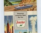 Sinclair Oil Company Michigan Map Rand McNally 1966 - $11.88