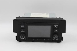Audio Equipment Radio Receiver Assembly Hatchback LX 2018 HONDA CIVIC OE... - $112.49