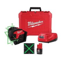 Milwaukee M12 2 beam Self Leveling Cross-Line Laser Kit 165 ft. - $599.00