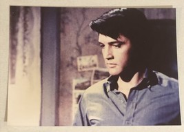 Elvis Presley Vintage Photo 7”x5” Elvis In Blue Shirt Ep5 - £11.72 GBP
