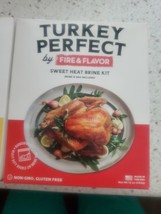 Seasoning Spice Turkey Perfect By Fire &amp; Flavor Sweet Heat Brine Kit - £12.52 GBP