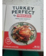 Seasoning Spice Turkey Perfect By Fire &amp; Flavor Sweet Heat Brine Kit - £12.51 GBP
