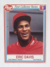 Eric Davis 1990 Post #24 Cincinnati Reds Cereal MLB Baseball Card - £0.78 GBP