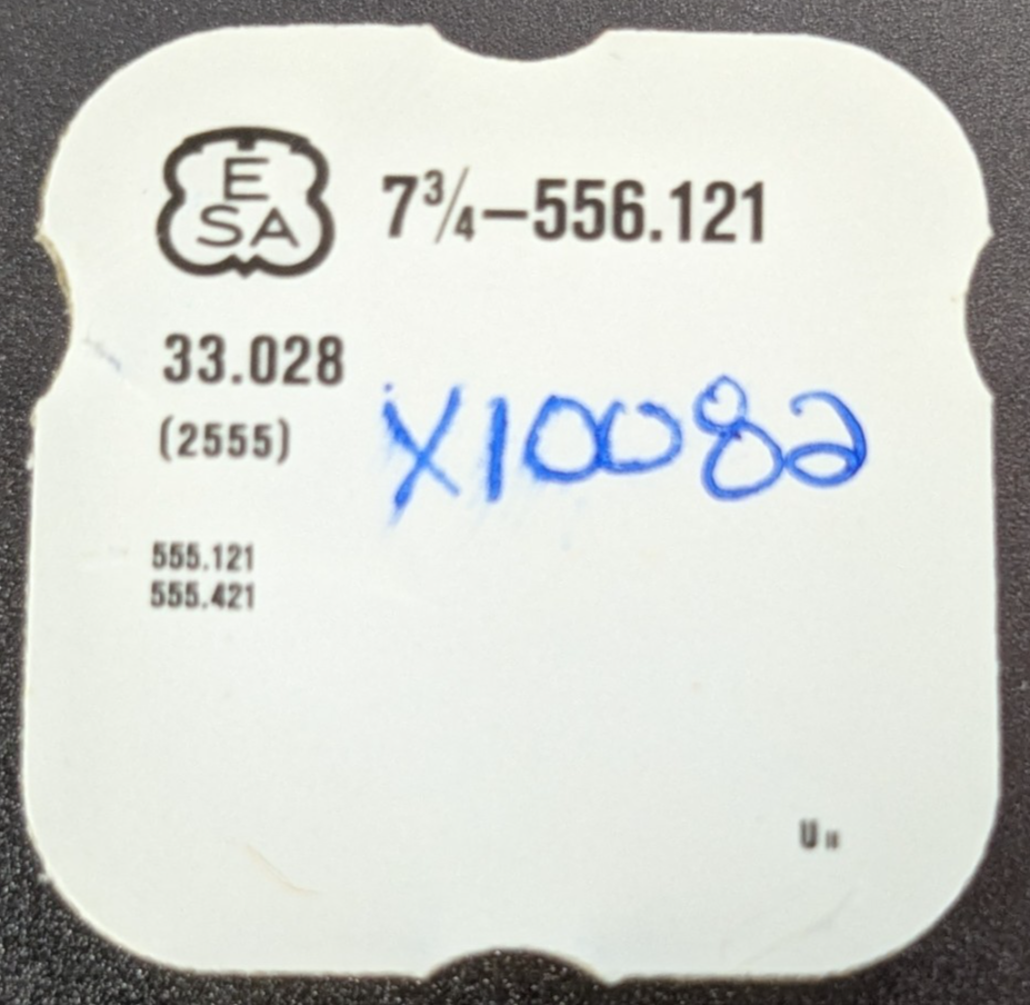 NEW ESA ETA Cal. 566.121 Calendar Drive Wheel Watch Part #33.028 2555 - $14.84