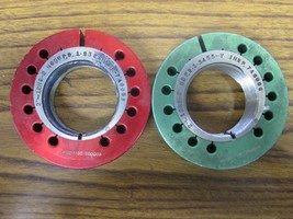 Go and No Go Thread Ring Gage Set 2.0&quot;-12 NS-2 - $247.50
