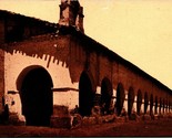 San Fernando Mission Arches El Cajon California CA Sepia 1910s Vtg Postc... - £10.13 GBP