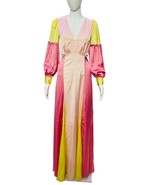 LoveShackFancy Women Tiered Ruffle Backless Long Maxi Gown Dress Size S 4 - £132.83 GBP