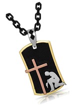 Silversmiths Men&#39;s dom Dog Tag Necklace - $310.96