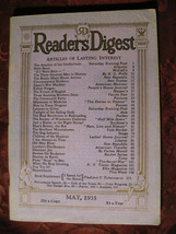 Readers Digest May 1935 Rube Goldberg H L Mencken Paul Gallico H. G. Wells - £8.51 GBP