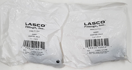 Lasco 1/2&quot; X 3/4&quot;  Pipe Insert To MPT PVC Insert Adapter Watering Lot of 2 - £6.38 GBP