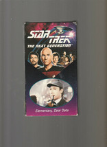 Star Trek: The Next Generation - Episode 29 Elementary Dear Data (VHS, 1993) - £3.94 GBP