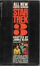 Star Trek 3 Paperback Book James Blish Bantam 1972 VERY FINE - £2.94 GBP