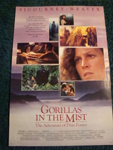 Gorillas In The Mist The Adventure Of Dian Fossey - Movie Poster - £16.78 GBP