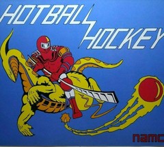 Hotball Hockey Arcade Flyer Original Vintage Retro Game Artwork Promo 1982 - £29.51 GBP