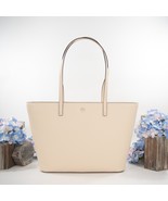 Tory Burch Robinson Brie Saffiano Leather Small Tote Bag NWT - $6,935.03 MXN