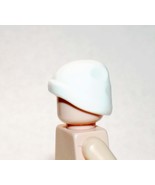 HGT Stocking Cap White Hat Piece For Rare Minifigures - $3.20