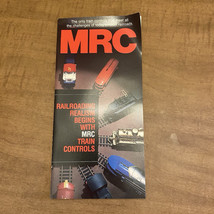 MRC Train Controls Advertising Pamphlet  - $18.00