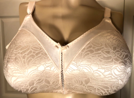 Bali 38DD Beige 38 Dd Unlined Wire Free 3372 Double Support Bra - £9.33 GBP