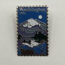 USPS Stamp Lapel Pin Washington State 1889 Collectible - $10.00