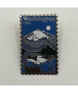 USPS Stamp Lapel Pin Washington State 1889 Collectible - $183.44 MXN