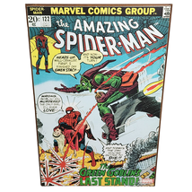 Marvel Comics The Amazing SPIDER-MAN Green Goblins Last Stand July 122 Plaque - £11.25 GBP
