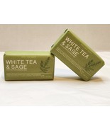 Bath &amp; Body Works White Tea &amp; Sage Shea Butter Cleansing Bar Soap x 2 - $27.77 CAD