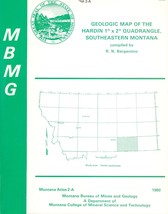 Geologic Map: Hardin 1 x 2 Quadrangle, Southeastern Montana - £10.29 GBP