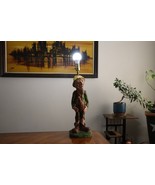 MICHAEL McKIE Vintage Naughty Vagabond Hobo Pottery Lamp Figure Hidden O... - $999.95