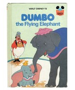 VINTAGE 1978 Disney Dumbo the Flying Elephant Hardcover Book  - £11.89 GBP