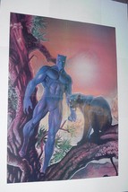 Black Panther Poster #5 Panthers Prey Dwayne Turner T&#39;Challa Wakanda For... - £19.92 GBP