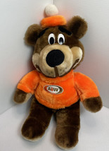 Vintage A&amp;W Root Beer Stuffed BEAR ROOTY Plush Mascot 16&quot; Tall by Canasia Toys - £9.52 GBP