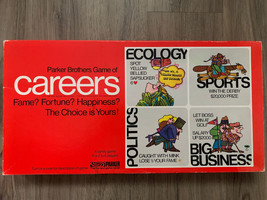 Vintage 1971 Careers Board Game Parker Brothers Complete - $37.41