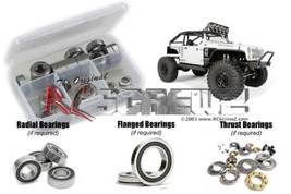 RCScrewZ Rubber Shielded Bearing Kit axi008r for Axial Racing SCX10 Wrangler G6 - £39.47 GBP