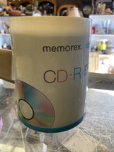 NEW Memorex CD-R Digital Media 52X 700mb 80Min 100 Pack Factory Sealed - $16.82