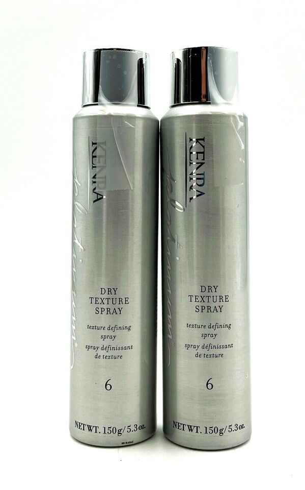 Kenra Platinum Dry Texture Spray Texture Defining Spray #6 5.3 oz-2 Pack - $43.16