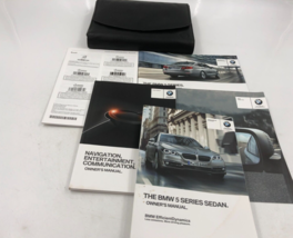 2014 BMW 5 Series Owners Manual Handbook Set with Case OEM B02B31043 - $40.49