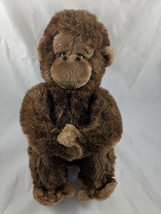 Dakin Monkey Ape Gorilla Plush 13 Inch 1981 Brown Stuffed Animal toy - $24.95