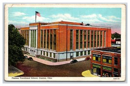 Timken Vocational School Canton Cleveland Ohio OH Linen Postcard V21 - $1.93