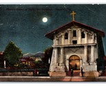 Mission Dolores Night View San Francisco California CA DB Postcard U19 - £2.06 GBP