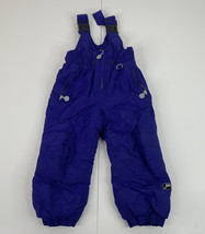jupa sports girls size 2 blue snow suit Bibs O8 - £15.26 GBP