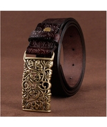 Belt For Women Waistband Cowskin Leather 105cm 29 to 31 lncn - $23.26 CAD