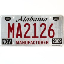 Untagged United States Alabama Heart of Dixie Manufacturer License Plate MA2126 - £13.13 GBP