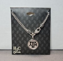 Texas A&amp;M University Aggies Necklace NCAA Jewelry Silver-Tone Rope Chain... - £15.82 GBP