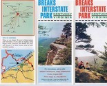 Breaks Interstate Park Kentucky Virginia Brochure 1970&#39;s - $17.82