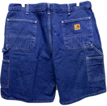 Carhartt Jeans Carpenter Shorts Utility Workwear Mens Size 40 Denim B28 DST - £23.50 GBP
