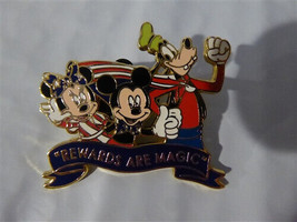 Disney Trading Pins 30244 Mickey Minnie Goofy - Rewards are Magic - Disney V - £7.12 GBP